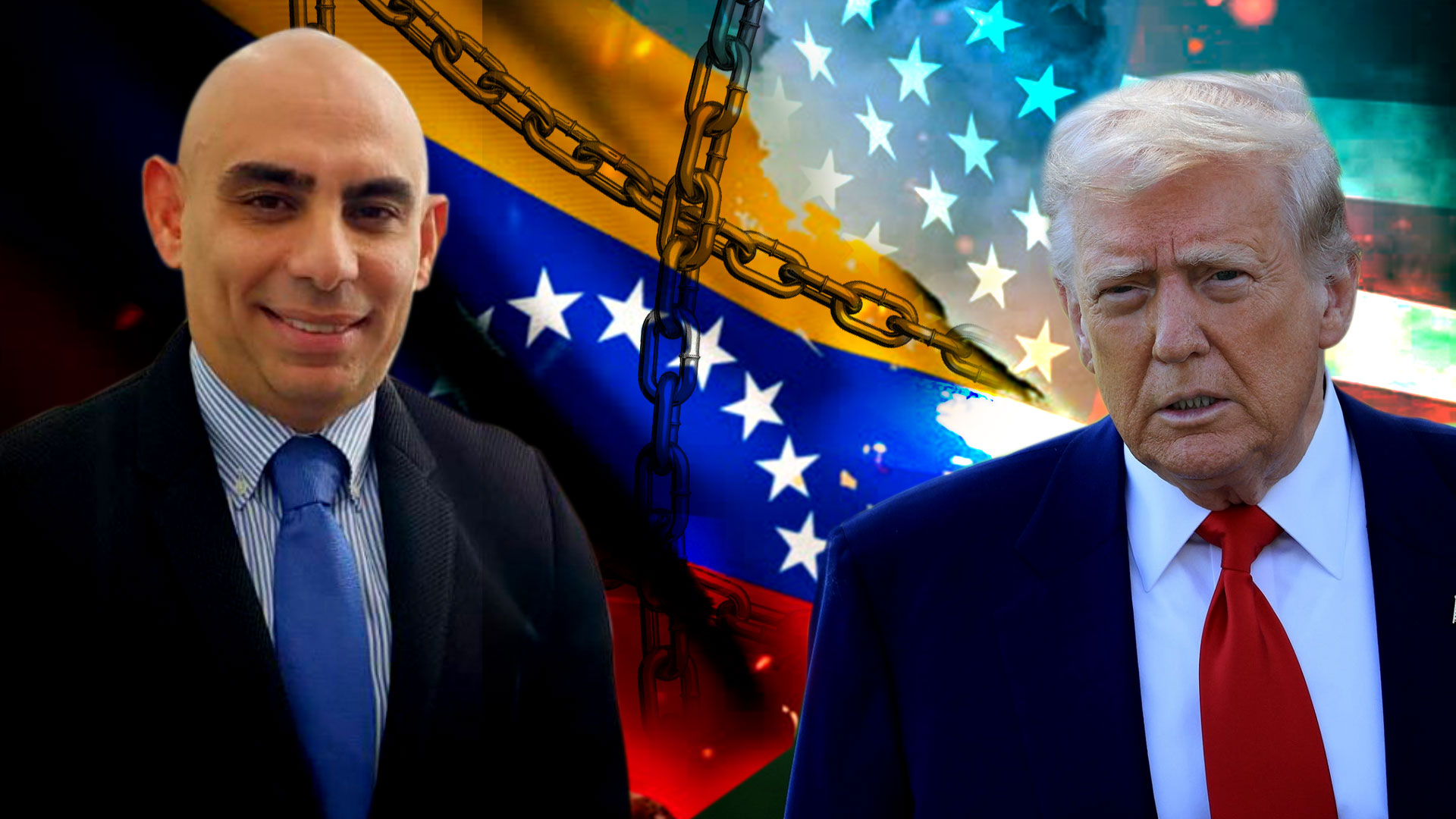 Nasar Dagga con Donald Trump